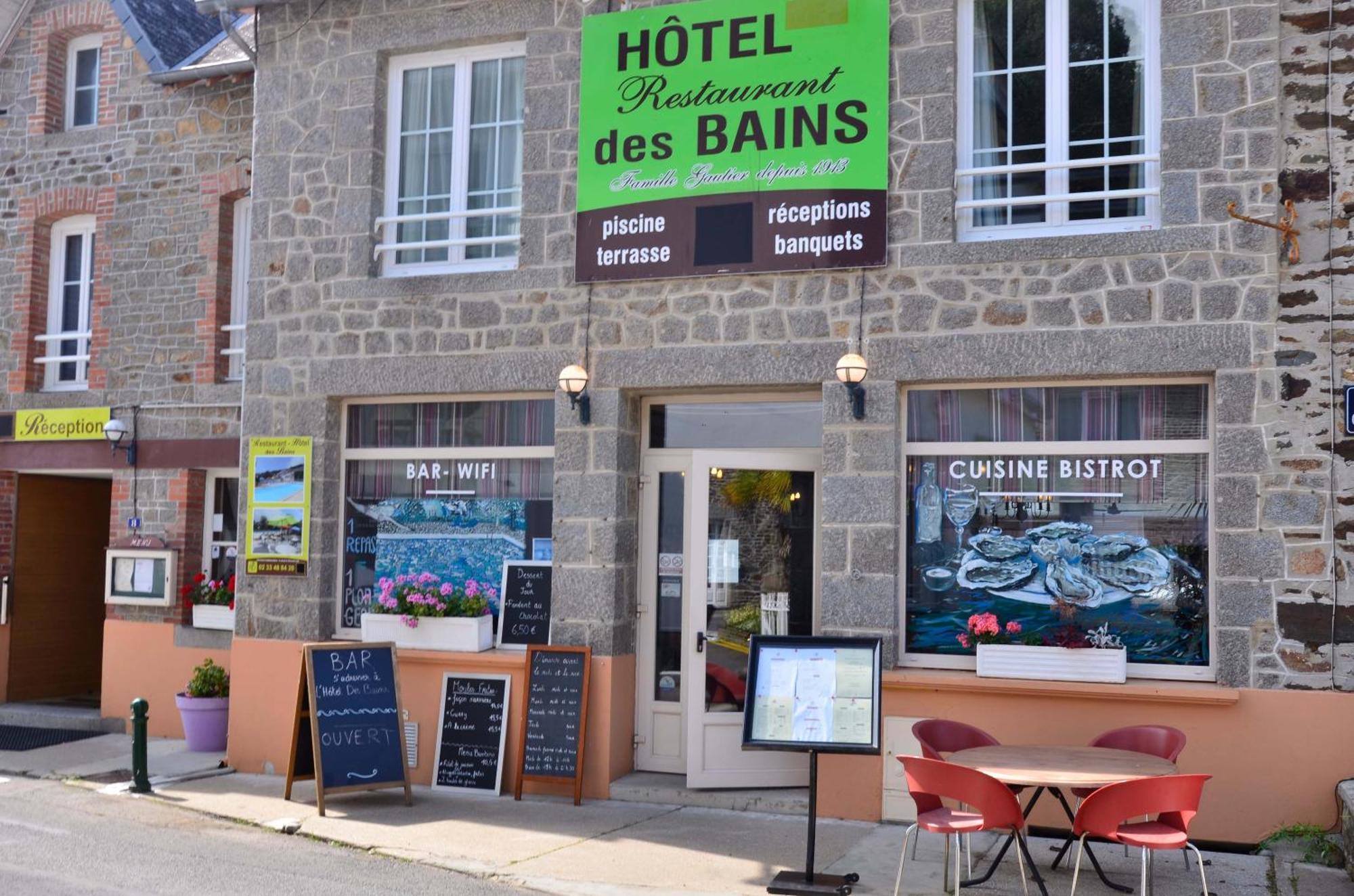 Hotel Des Bains Saint-Jean-le-Thomas Luaran gambar
