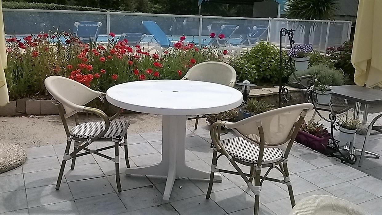 Hotel Des Bains Saint-Jean-le-Thomas Luaran gambar