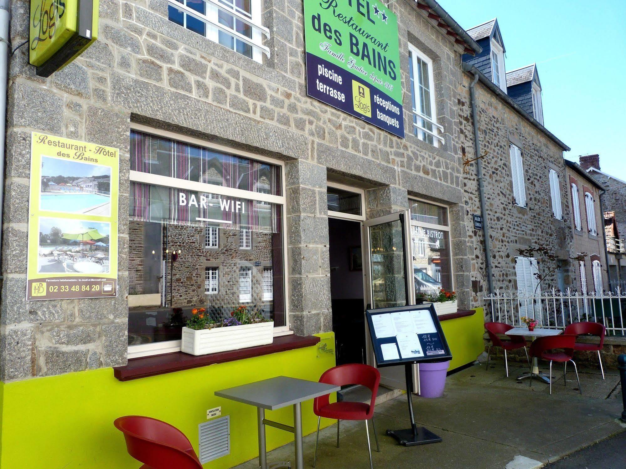 Hotel Des Bains Saint-Jean-le-Thomas Luaran gambar